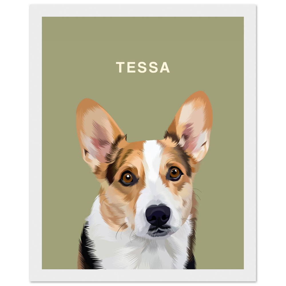 Custom Pet Pawtrait