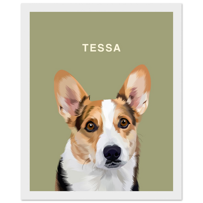 Custom Pet Pawtrait