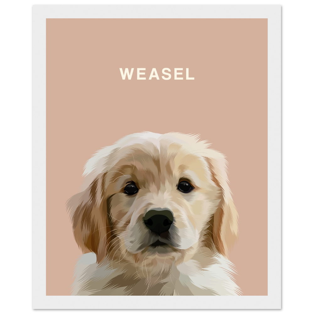Custom Pet Pawtrait