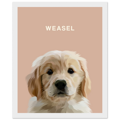 Custom Pet Pawtrait