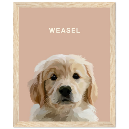 Custom Pet Pawtrait