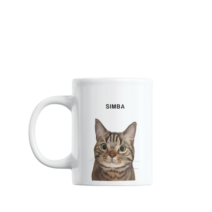 Custom Pet Pawtrait Mug
