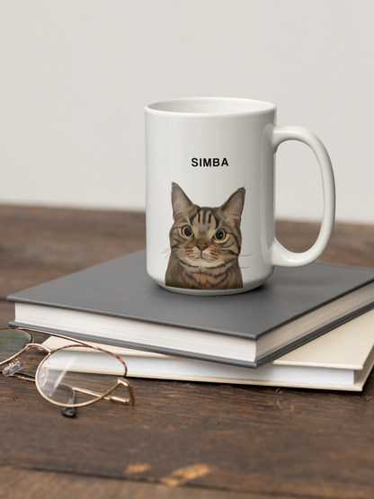 Custom Pet Pawtrait Mug