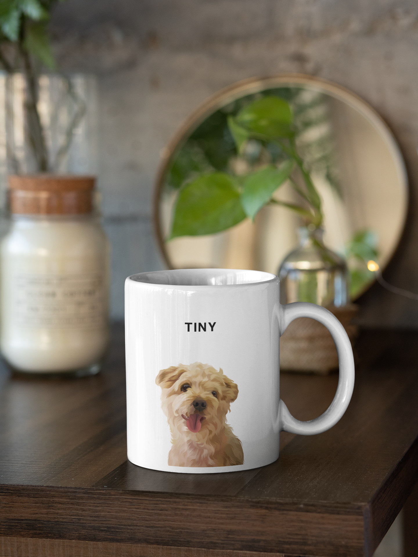 Custom Pet Pawtrait Mug