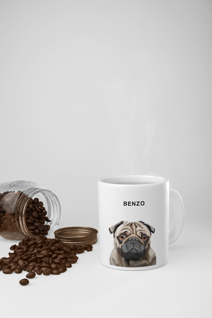 Custom Pet Pawtrait Mug